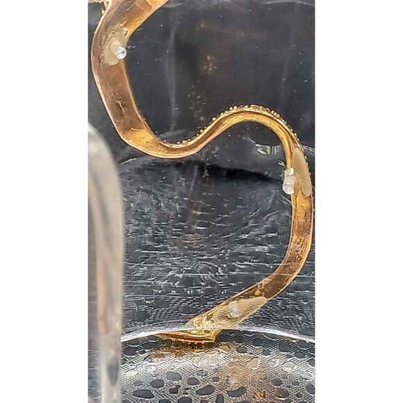 Alexis Bittar Spring/Summer 2013 Lucite Bracelet w/Golden Snake Statemen… - Picture 13 of 16